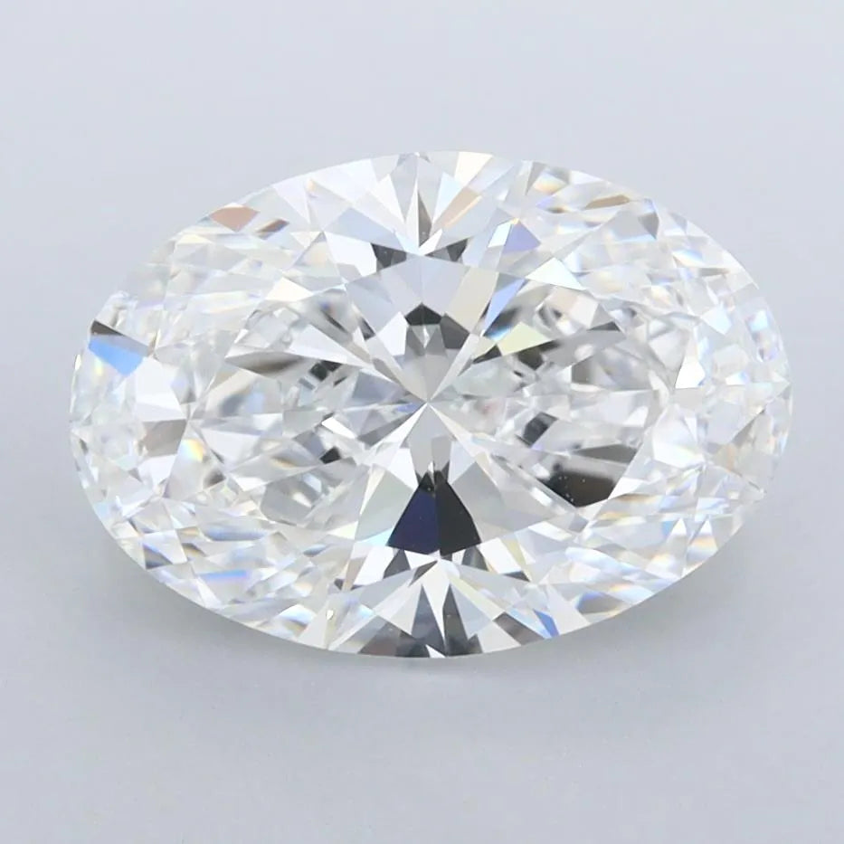 2.76ct Oval Lab Grown Diamond (Colour D, Clarity FL, IGI Certified)