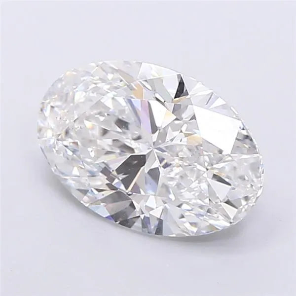 2.76ct Oval Lab Grown Diamond (Colour D, Clarity VS2, IGI Certified)