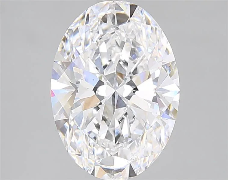 2.90ct Oval Lab Grown Diamond (Colour D, Clarity VS1, IGI Certified)