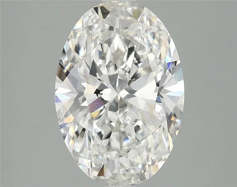 2.97ct Oval Lab Grown Diamond (Colour F, Clarity VS2, IGI Certified)