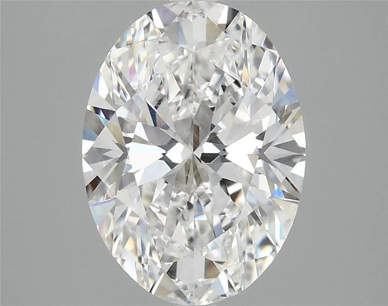 2.98ct Oval Lab Grown Diamond (Colour E, Clarity VVS2, IGI Certified)