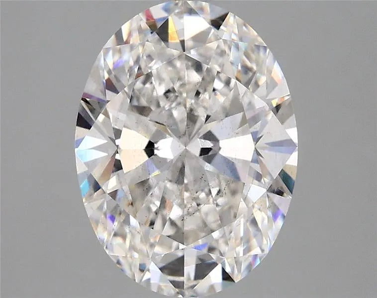 2.98ct Oval Lab Grown Diamond (Colour F, Clarity SI1, IGI Certified)