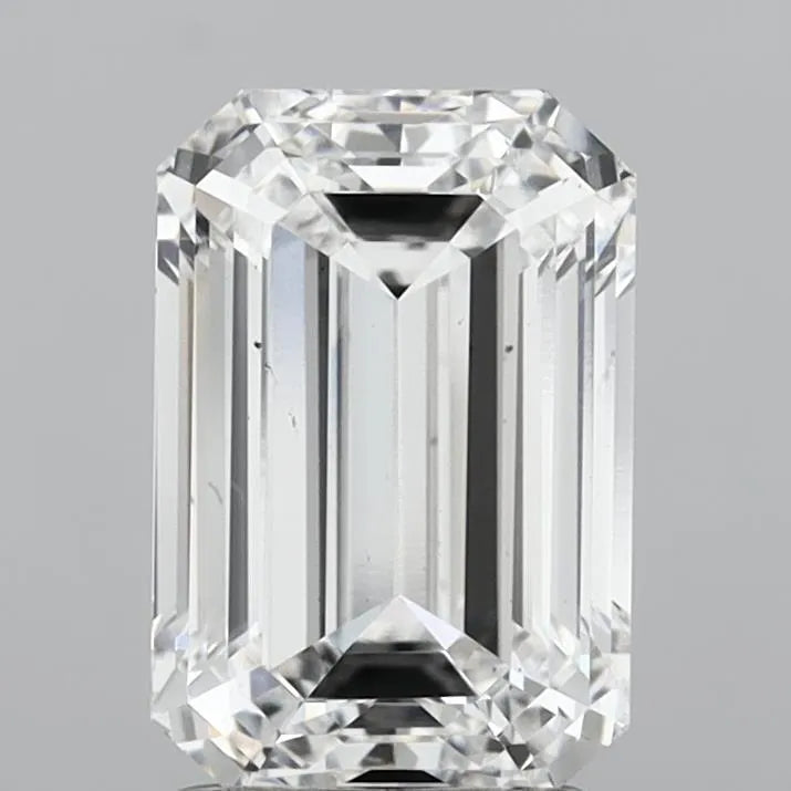 3.00ct Emerald Lab Grown Diamond (Colour D, Clarity VS1, IGI Certified)