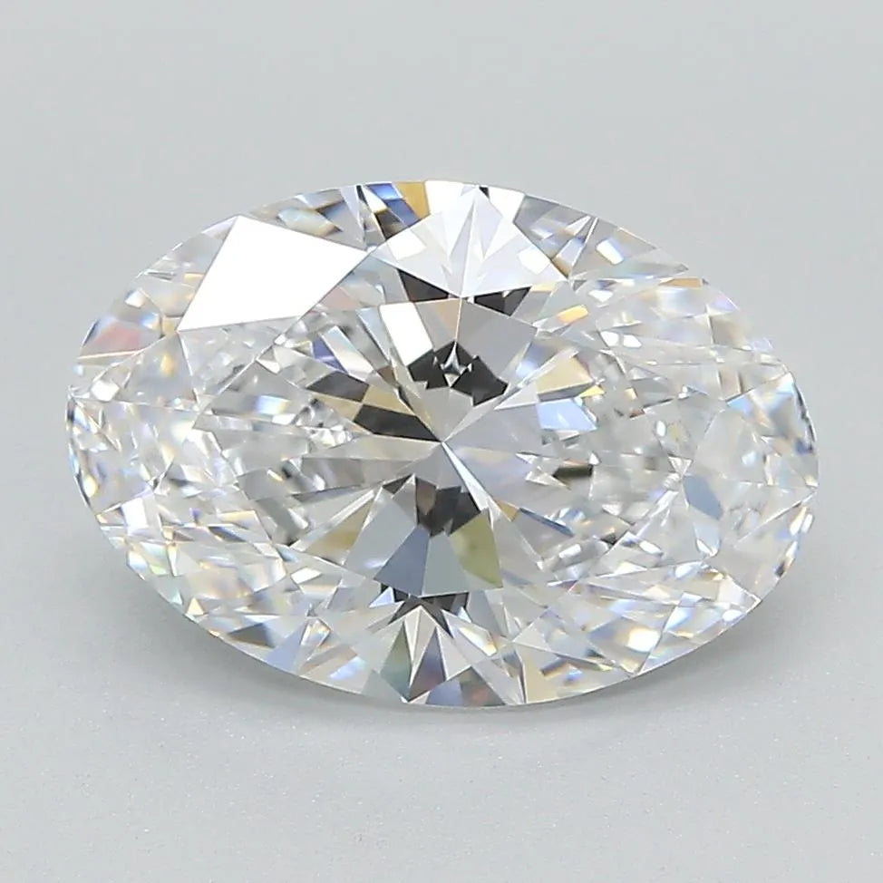 3.00ct Oval Lab Grown Diamond (Colour D, Clarity VS1, IGI Certified)