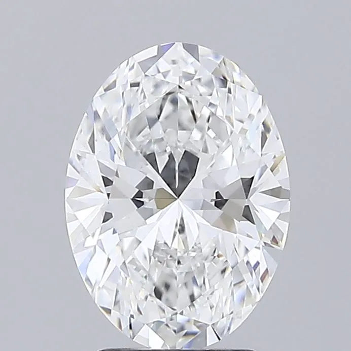 3.00ct Oval Lab Grown Diamond (Colour D, Clarity VS1, IGI Certified)