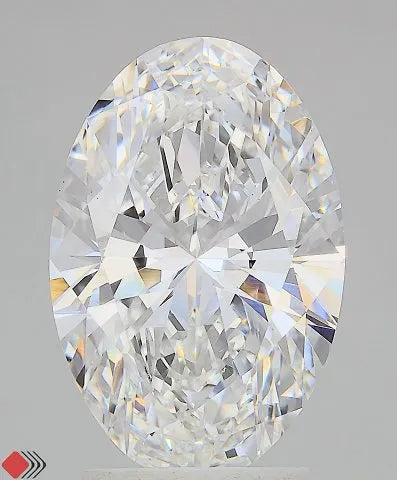3.00ct Oval Lab Grown Diamond (Colour D, Clarity VS1, IGI Certified)