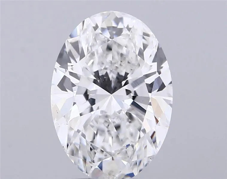 3.00ct Oval Lab Grown Diamond (Colour D, Clarity VS1, IGI Certified)