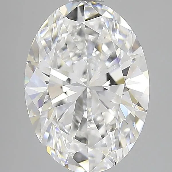 3.00ct Oval Lab Grown Diamond (Colour D, Clarity VS1, IGI Certified)