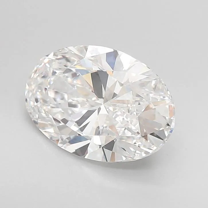 3.00ct Oval Lab Grown Diamond (Colour D, Clarity VS1, IGI Certified)