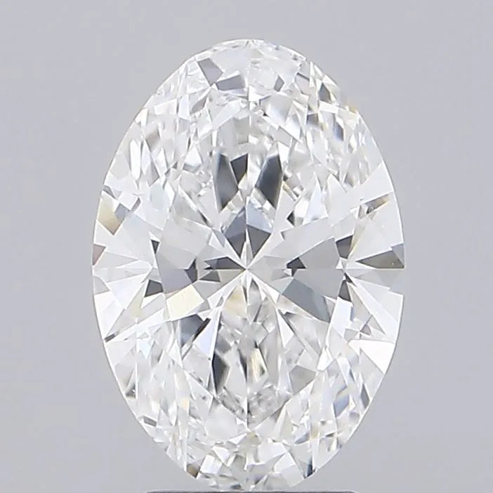 3.00ct Oval Lab Grown Diamond (Colour D, Clarity VS1, IGI Certified)