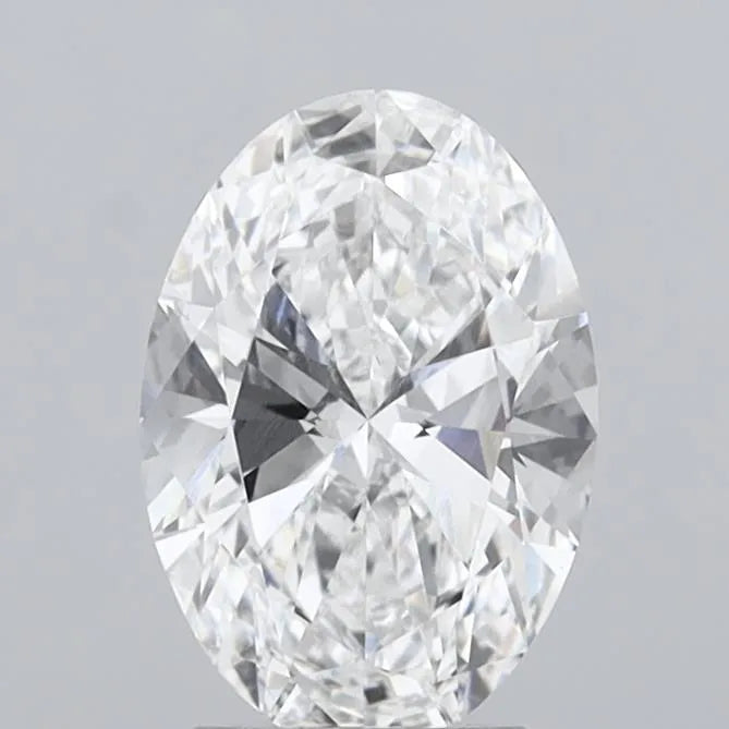 3.00ct Oval Lab Grown Diamond (Colour D, Clarity VS1, IGI Certified)