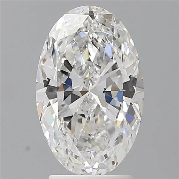 3.00ct Oval Lab Grown Diamond (Colour E, Clarity VS1, IGI Certified)