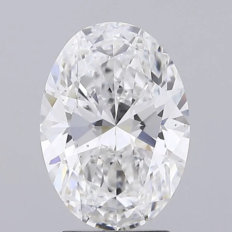 3.00ct Oval Lab Grown Diamond (Colour E, Clarity VS1, IGI Certified)