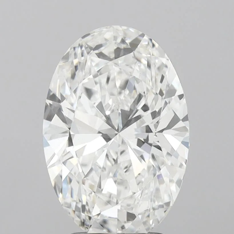 3.00ct Oval Lab Grown Diamond (Colour E, Clarity VS1, IGI Certified)
