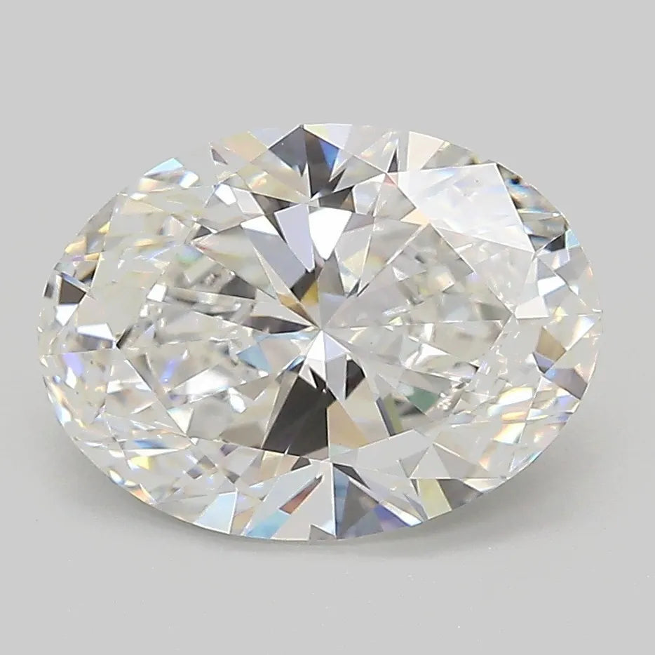 3.00ct Oval Lab Grown Diamond (Colour E, Clarity VS1, IGI Certified)