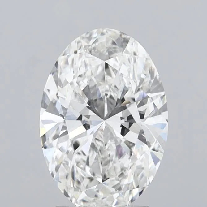 3.00ct Oval Lab Grown Diamond (Colour E, Clarity VS1, IGI Certified)