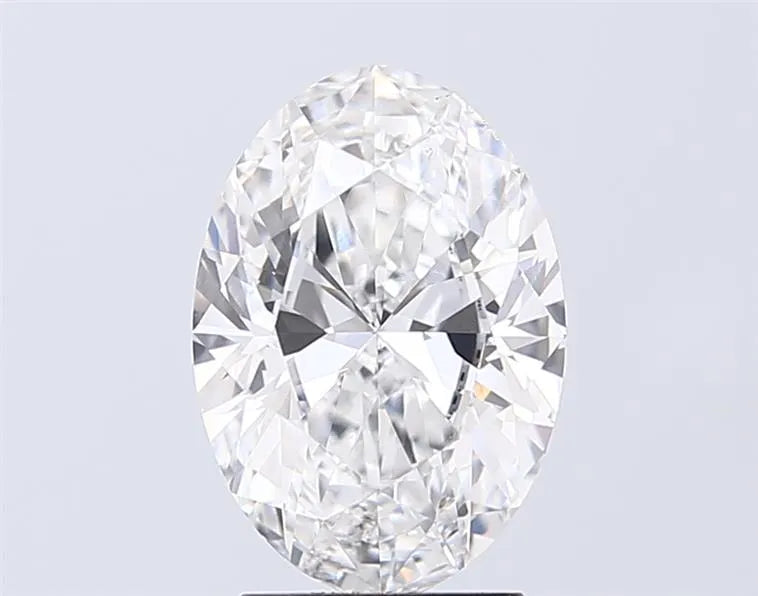 3.00ct Oval Lab Grown Diamond (Colour E, Clarity VS1, IGI Certified)