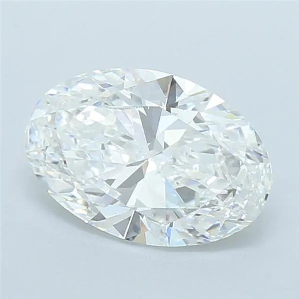 3.00ct Oval Lab Grown Diamond (Colour E, Clarity VS1, IGI Certified)