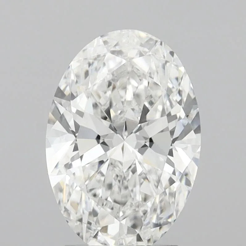 3.00ct Oval Lab Grown Diamond (Colour E, Clarity VS1, IGI Certified)