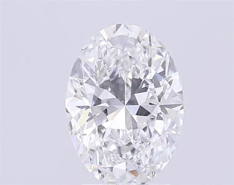 3.00ct Oval Lab Grown Diamond (Colour E, Clarity VS1, IGI Certified)