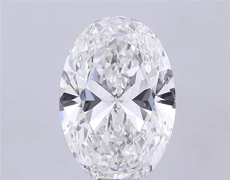 3.00ct Oval Lab Grown Diamond (Colour E, Clarity VS1, IGI Certified)