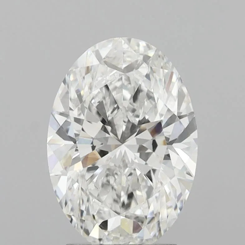 3.00ct Oval Lab Grown Diamond (Colour E, Clarity VS1, IGI Certified)