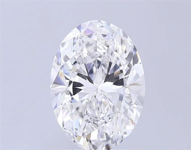 3.00ct Oval Lab Grown Diamond (Colour E, Clarity VS1, IGI Certified)