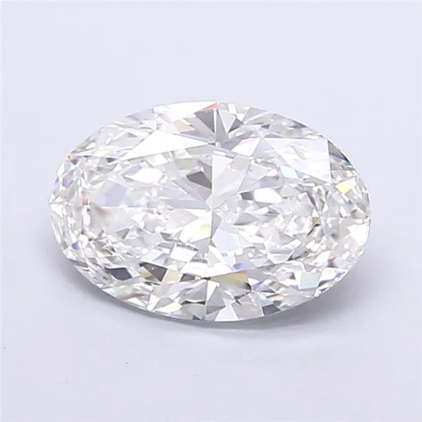 3.00ct Oval Lab Grown Diamond (Colour E, Clarity VS1, IGI Certified)