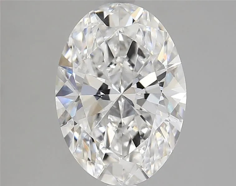 3.00ct Oval Lab Grown Diamond (Colour E, Clarity VVS2, IGI Certified)