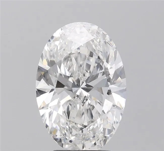 3.00ct Oval Lab Grown Diamond (Colour F, Clarity VS1, IGI Certified)