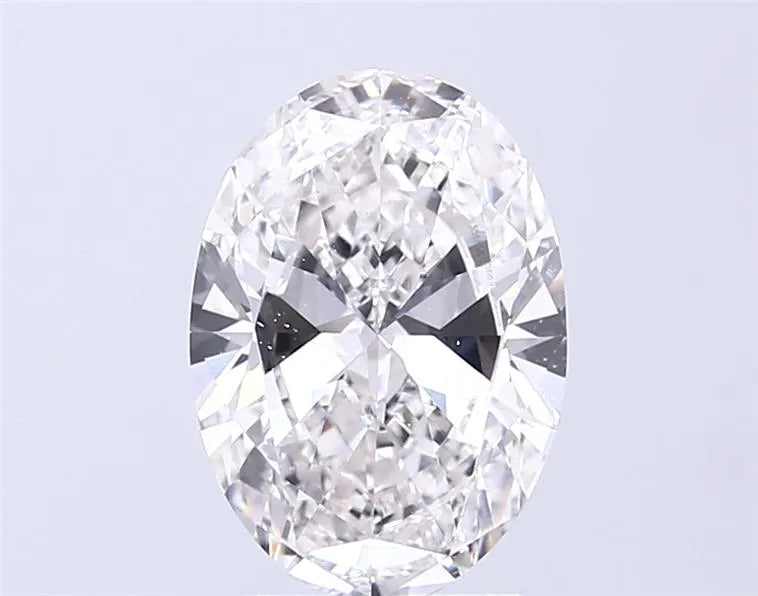 3.00ct Oval Lab Grown Diamond (Colour F, Clarity VS2, IGI Certified)