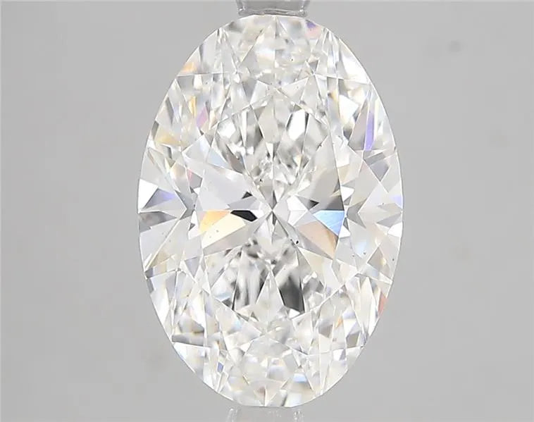 3.00ct Oval Lab Grown Diamond (Colour F, Clarity VS2, IGI Certified)
