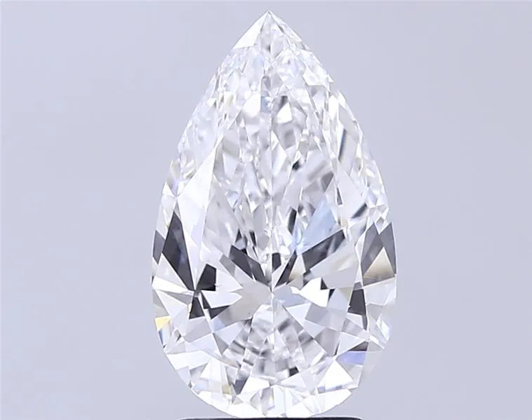 3.00ct Pear Lab Grown Diamond (Colour D, Clarity VS2, IGI Certified)