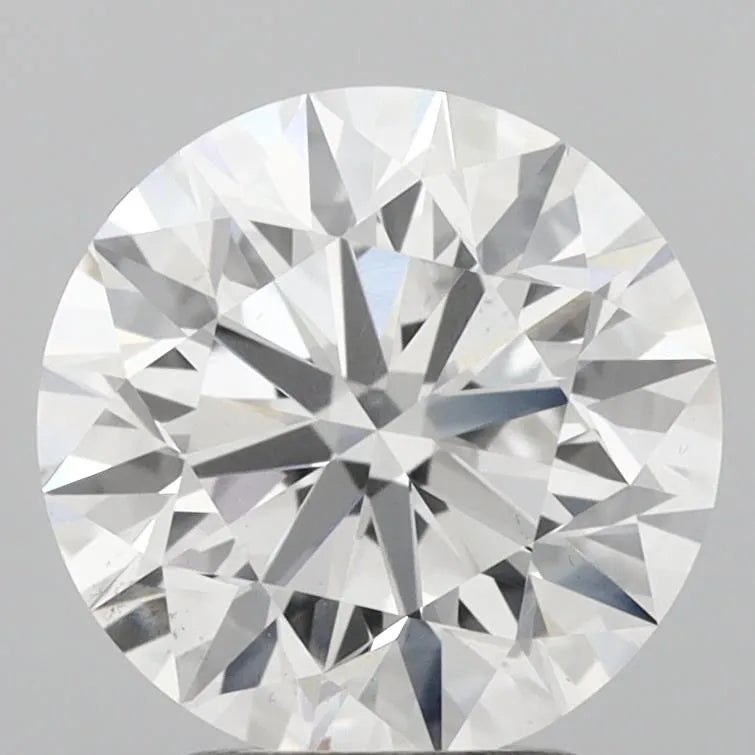 3.00ct Round Lab Grown Diamond (Colour F, Clarity VS2, Cut EX, IGI Certified)