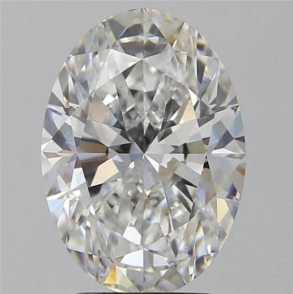 3.02ct Oval Lab Grown Diamond (Colour E, Clarity VS1, IGI Certified)