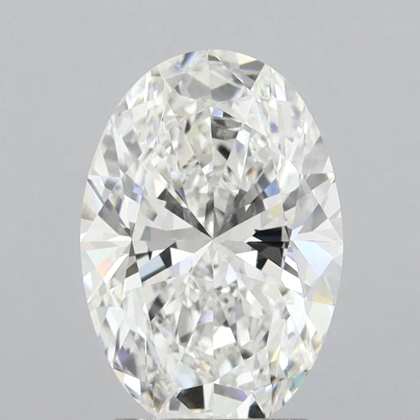3.02ct Oval Lab Grown Diamond (Colour E, Clarity VS1, IGI Certified)