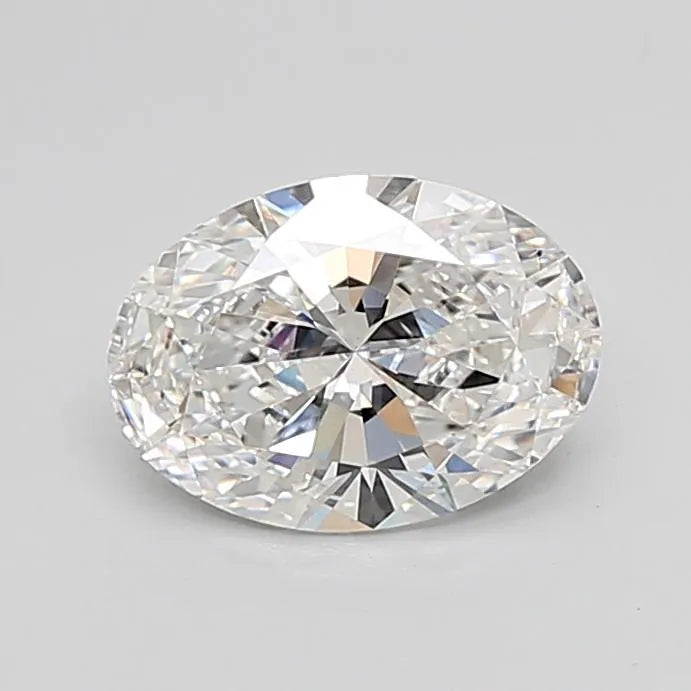3.02ct Oval Lab Grown Diamond (Colour E, Clarity VS2, IGI Certified)