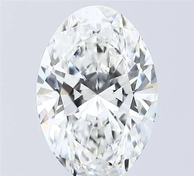 3.03ct Oval Lab Grown Diamond (Colour E, Clarity VS1, IGI Certified)