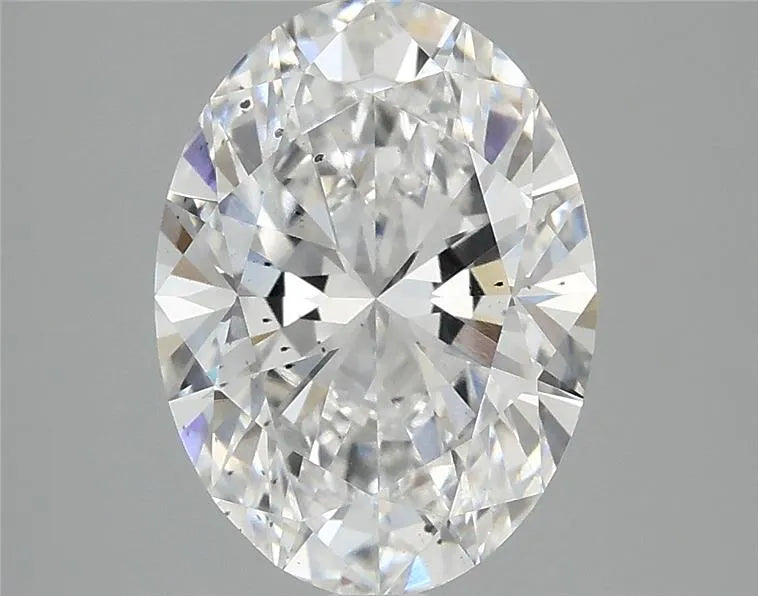 3.04ct Oval Lab Grown Diamond (Colour E, Clarity SI1, IGI Certified)