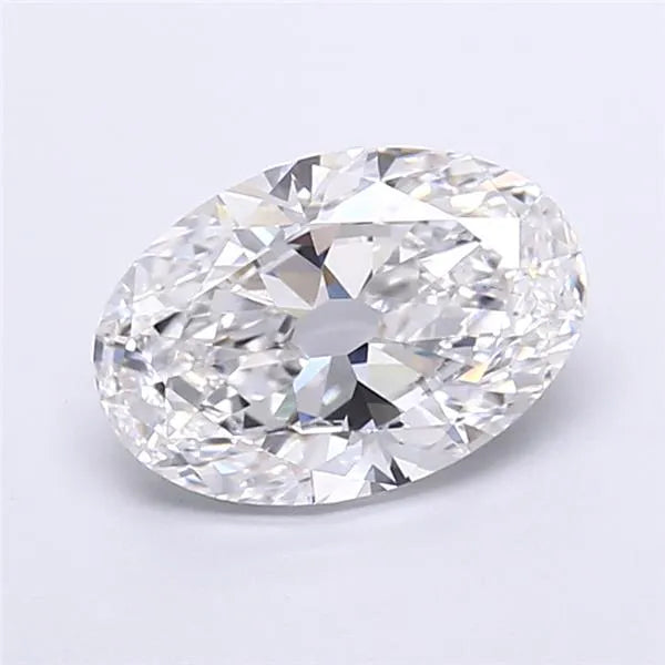 3.04ct Oval Lab Grown Diamond (Colour E, Clarity VS2, IGI Certified)