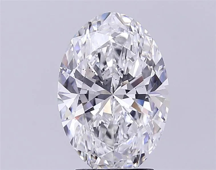 3.07ct Oval Lab Grown Diamond (Colour E, Clarity SI1, IGI Certified)