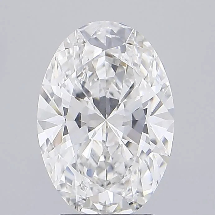 3.08ct Oval Lab Grown Diamond (Colour E, Clarity VS1, IGI Certified)