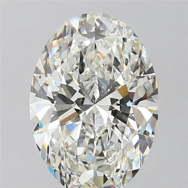 3.10ct Oval Lab Grown Diamond (Colour F, Clarity VS2, IGI Certified)