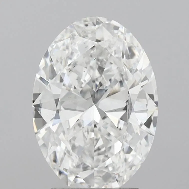 3.11ct Oval Lab Grown Diamond (Colour D, Clarity VS2, IGI Certified)
