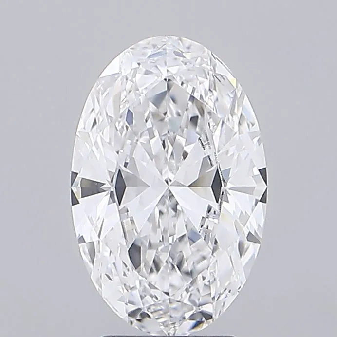 3.31ct Oval Lab Grown Diamond (Colour D, Clarity VS1, IGI Certified)