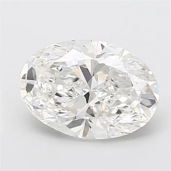 3.52ct Oval Lab Grown Diamond (Colour E, Clarity VS2, IGI Certified)