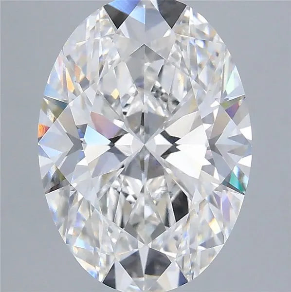 3.78ct Oval Lab Grown Diamond (Colour E, Clarity VS1, IGI Certified)