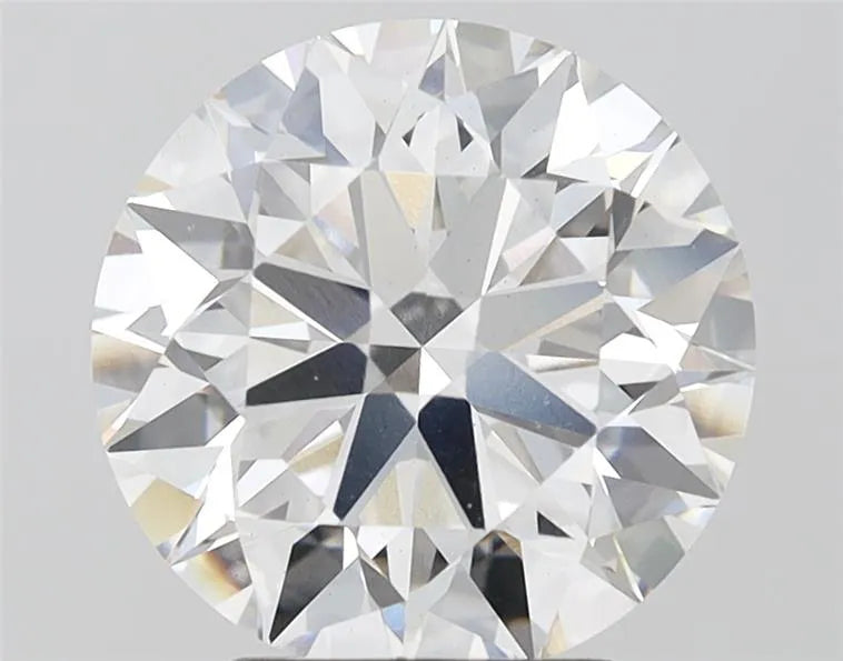 3.84ct Round Lab Grown Diamond (Colour F, Clarity VS1, Cut EX, GIA Certified)