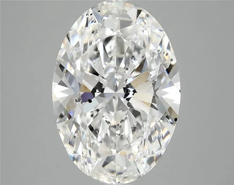3.85ct Oval Lab Grown Diamond (Colour E, Clarity SI1, IGI Certified)