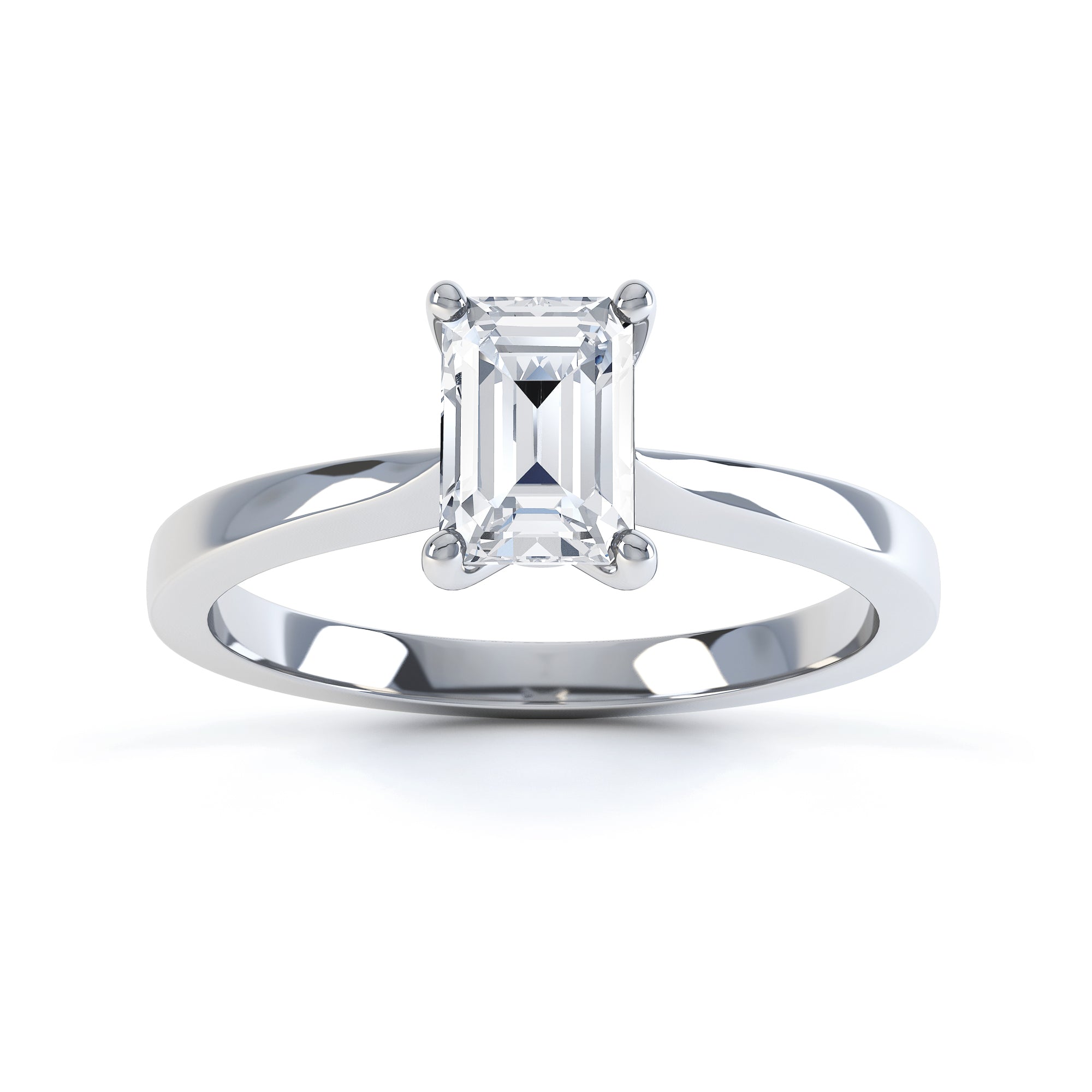 Cushion 1.50ct F VS2 Diamond Engagement Ring | Platinum | IGI Certified